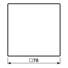 Jung Ls990 Interruptor Knx Rocker Blanco Alpino Simple - Ls101ww