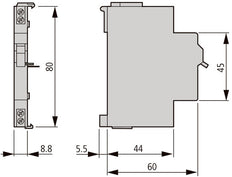 Eaton Faz-Xhin11 Módulo De Contacto Auxiliar - 286054