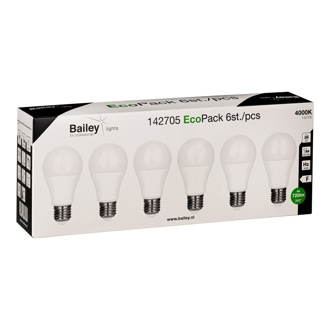 Bailey EcoPack Lámpara LED - 142705 [6 Piezas]