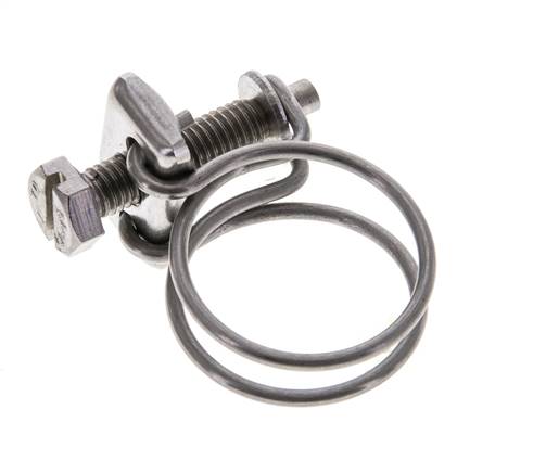 abrazadera de manguera de 24 - 27 mm Acero galvanizado