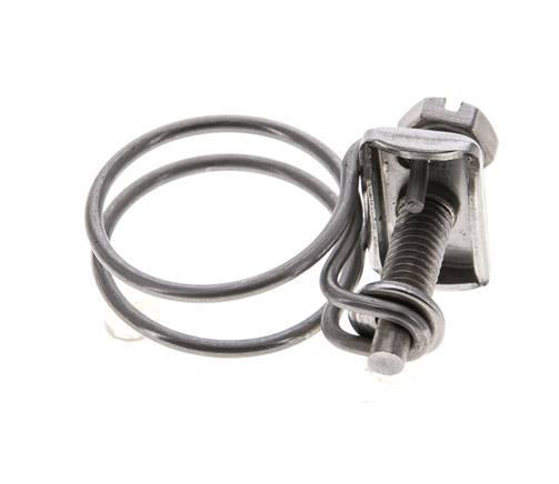abrazadera de manguera de 24 - 27 mm Acero galvanizado