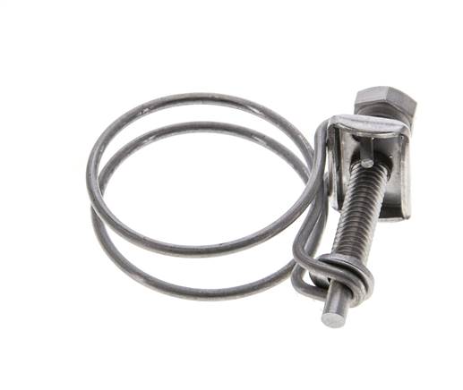 abrazadera de manguera de 31 - 35 mm Acero galvanizado