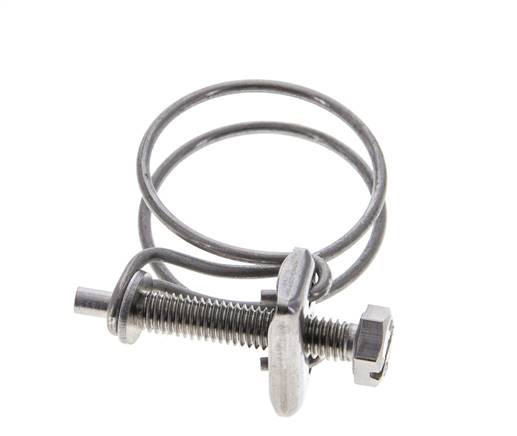 abrazadera de manguera de 31 - 35 mm Acero galvanizado