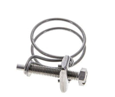 abrazadera de manguera de 31 - 35 mm Acero galvanizado