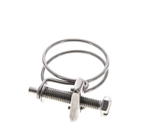 abrazadera de manguera de 33 - 37 mm Acero galvanizado