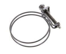 abrazadera de manguera de 59 - 65 mm Acero galvanizado