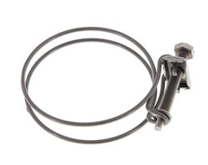 abrazadera de manguera de 65 - 70 mm Acero galvanizado
