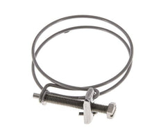 abrazadera de manguera de 65 - 70 mm Acero galvanizado