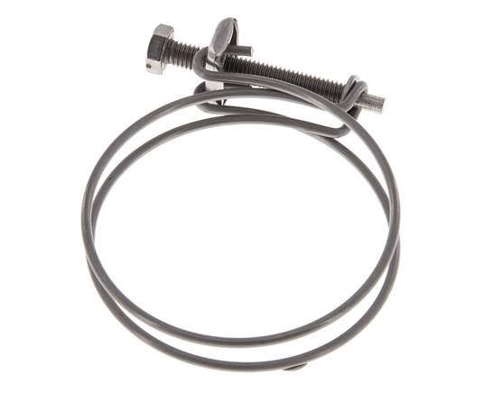 abrazadera de manguera de 65 - 70 mm Acero galvanizado