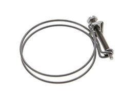 abrazadera de manguera de 70 - 75 mm Acero galvanizado