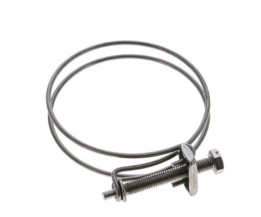 abrazadera de manguera de 70 - 75 mm Acero galvanizado