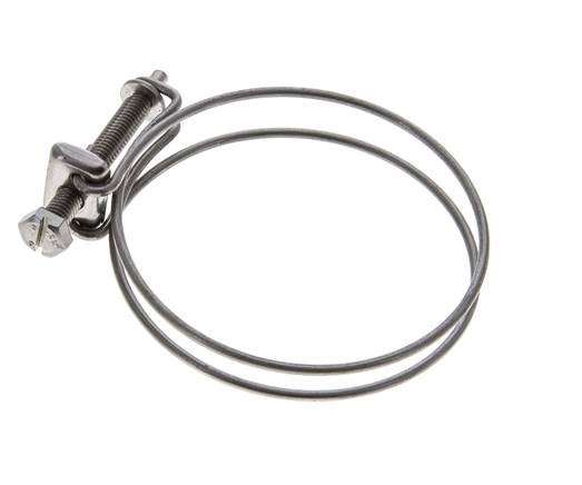 abrazadera de manguera de 70 - 75 mm Acero galvanizado