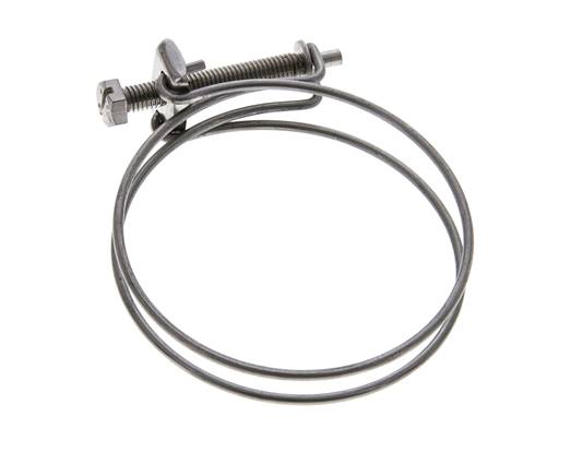 abrazadera de manguera de 70 - 75 mm Acero galvanizado