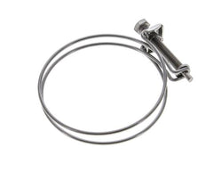 abrazadera de manguera de 75 - 80 mm Acero galvanizado