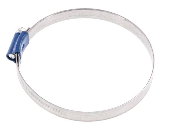 Abrazadera de manguera de 90 - 110 mm con banda de acero galvanizado de 12 mm - Aba [2 Piezas]