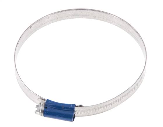 Abrazadera de manguera de 90 - 110 mm con banda de acero galvanizado de 12 mm - Aba [2 Piezas]
