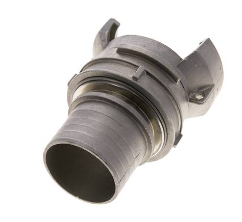 Guillemin DN 50 Acoplamiento de acero inoxidable 51 mm Pilar para manguera sin cierre