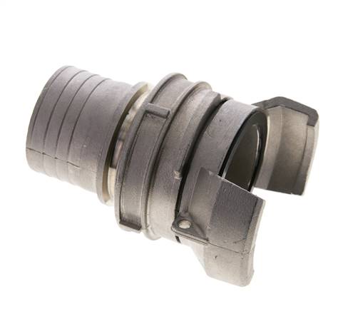 Guillemin DN 50 Acoplamiento de acero inoxidable 51 mm Pilar para manguera sin cierre
