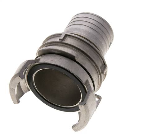 Guillemin DN 50 Acoplamiento de acero inoxidable 51 mm Pilar para manguera sin cierre
