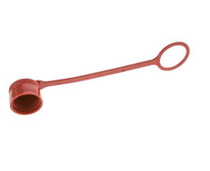 17.tapa de protección contra el polvo de plástico de 4 mm Para el enchufe de acoplamiento con cadena