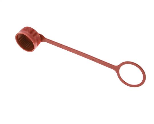 tapa de protección contra el polvo de plástico de 20 mm Para el enchufe de acoplamiento con cadena