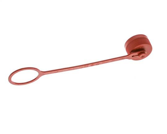 tapa de protección contra el polvo de plástico de 20 mm Para el enchufe de acoplamiento con cadena