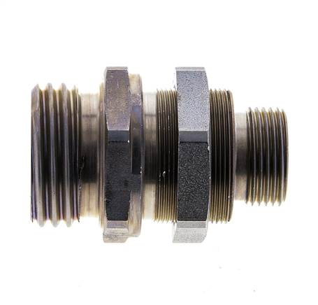 Acoplamiento hidráulico de acero Toma 15 mm L Anillo de corte ISO 14540/8434-1 D M32 x 3