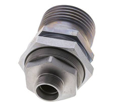 Acoplamiento hidráulico de acero Toma 18 mm L Anillo de corte ISO 14540/8434-1 D M54 x 4