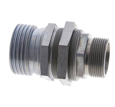 Acoplamiento hidráulico de acero Toma 30 mm S Anillo de corte ISO 14540/8434-1 D M54 x 4