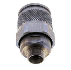 Enchufe hidráulico de acero 15 mm L Anillo de corte ISO 14540/8434-1 D M36 x 3