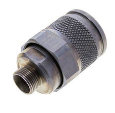 Enchufe hidráulico de acero 15 mm L Anillo de corte ISO 14540/8434-1 D M36 x 3