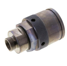 Enchufe hidráulico de acero 18 mm L Anillo de corte ISO 14540/8434-1 D M54 x 4