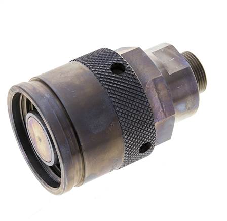 Enchufe hidráulico de acero 18 mm L Anillo de corte ISO 14540/8434-1 D M54 x 4