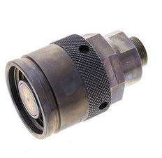 Enchufe hidráulico de acero 18 mm L Anillo de corte ISO 14540/8434-1 D M54 x 4