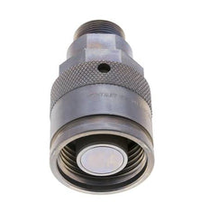 Enchufe hidráulico de acero 25 mm S Anillo de corte ISO 14540/8434-1 D M54 x 4