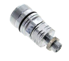 Acero DN 20 Acoplamiento hidráulico Enchufe 12 mm L Anillo de compresión Mampara ISO 14541/8434-1 D M42 x 2