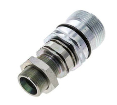 Acero DN 12.5 Acoplamiento hidráulico Enchufe 16 mm S Anillo de compresión Mampara ISO 14541/8434-1 D M36 x 2