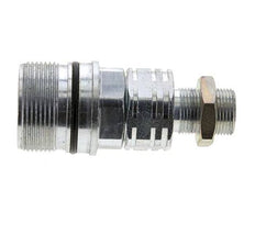 Acero DN 20 Acoplamiento hidráulico Enchufe 14 mm S Anillo de compresión Mampara ISO 14541/8434-1 D M42 x 2
