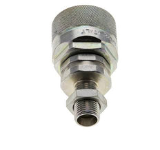 Acero DN 12.5 Acoplamiento hidráulico Tapón 10 mm L Anillo de compresión Mampara ISO 14541/8434-1 D M36 x 2