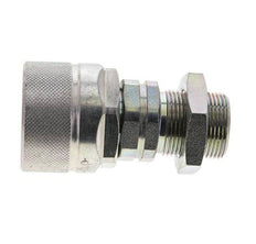 Acero DN 12.5 Acoplamiento hidráulico Tapón 18 mm L Anillo de compresión Mampara ISO 14541/8434-1 D M36 x 2