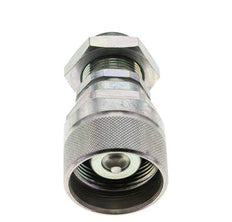 Acero DN 12.5 Acoplamiento hidráulico Tapón 18 mm L Anillo de compresión Mampara ISO 14541/8434-1 D M36 x 2