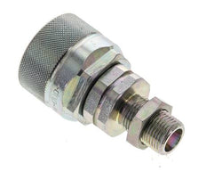 Acero DN 12.5 Acoplamiento hidráulico Tapón 10 mm S Anillo de compresión Mampara ISO 14541/8434-1 D M36 x 2