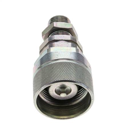Acero DN 12.5 Acoplamiento hidráulico Tapón 10 mm S Anillo de compresión Mampara ISO 14541/8434-1 D M36 x 2