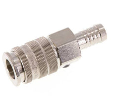 Latón niquelado DN 10 Enchufe de anclaje al aire 13 mm Pilar para manguera