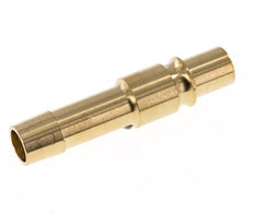 Tapón de acoplamiento de aire DN 12 de latón Pilar de manguera de 16 mm