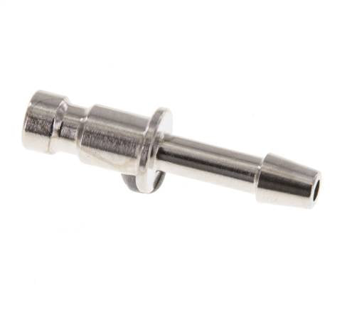 Tapón de anclaje de aire de latón niquelado DN 2,7 (Micro) Pilar de manguera de 3 mm [10 piezas]