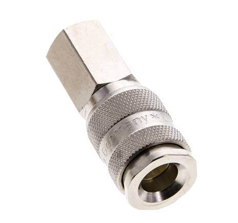 Latón niquelado DN 5,5 (Orion) Acoplamiento de aire Enchufe G 1/4 pulgada Hembra