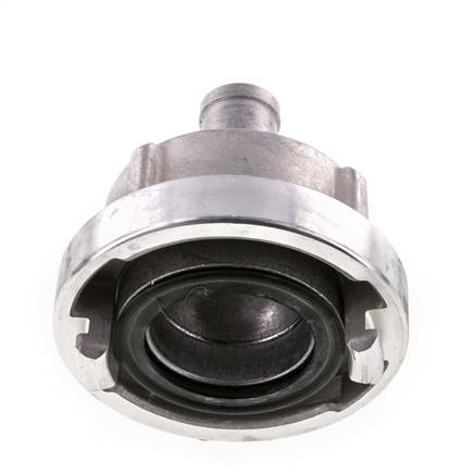 Acoplamiento Storz de aluminio forjado 52-C (66 mm) Pilar de manguera giratorio de 25 mm