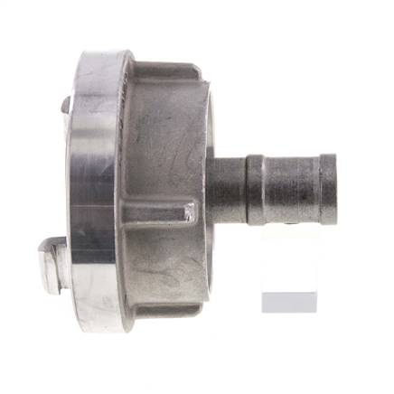 Acoplamiento Storz de aluminio forjado 52-C (66 mm) Pilar de manguera giratorio de 25 mm