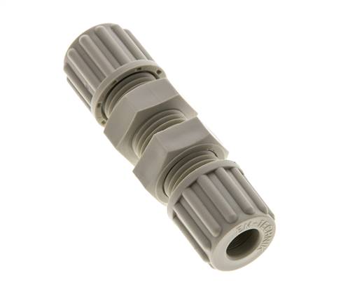 8X6Mm PP Racor De Compresión Recto 10 Bar